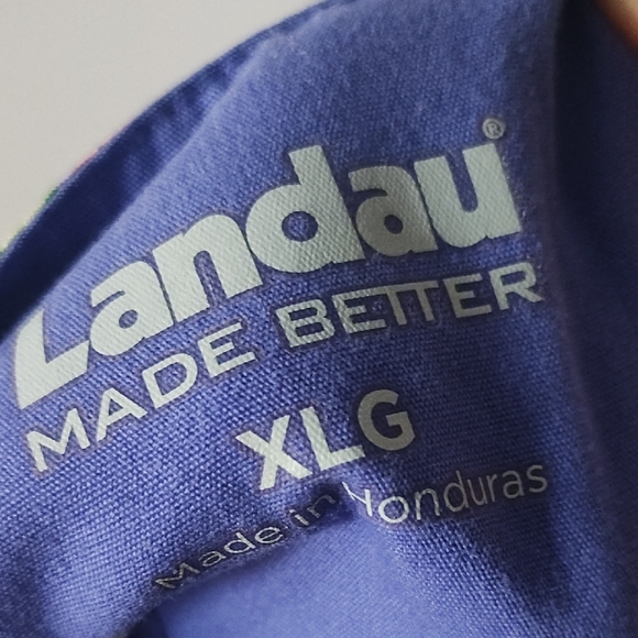 Butterfly 🦋  Bees 🐝 Worms 🐛 Ladybug 🐞 Print Women's Nurse Scrub Jacket - Picture 17 of 17